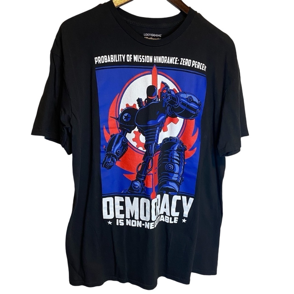 Fallout Bethesda Games Black XL Men’s Graphic Tee